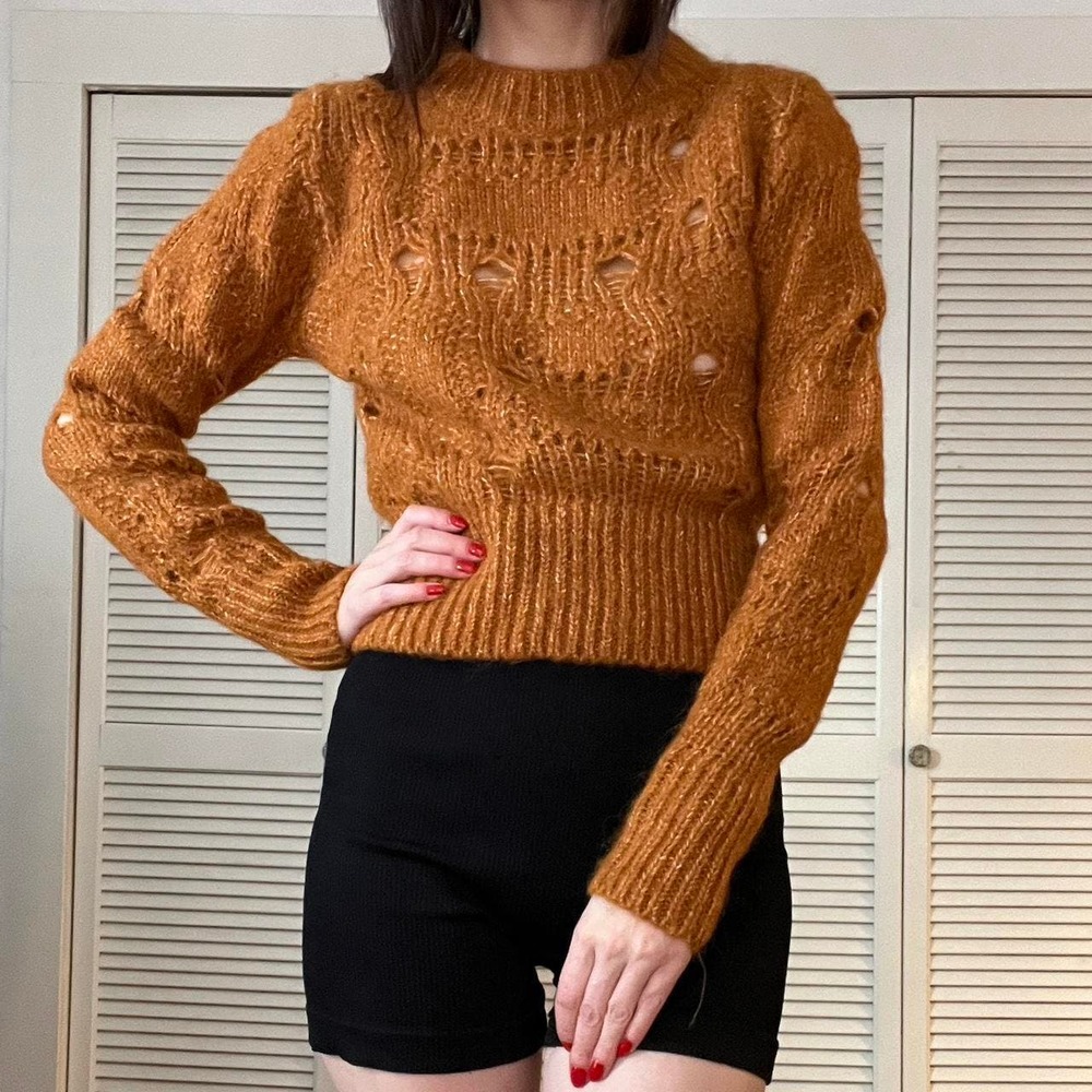 H&M Women's Sweater in Rich Copper